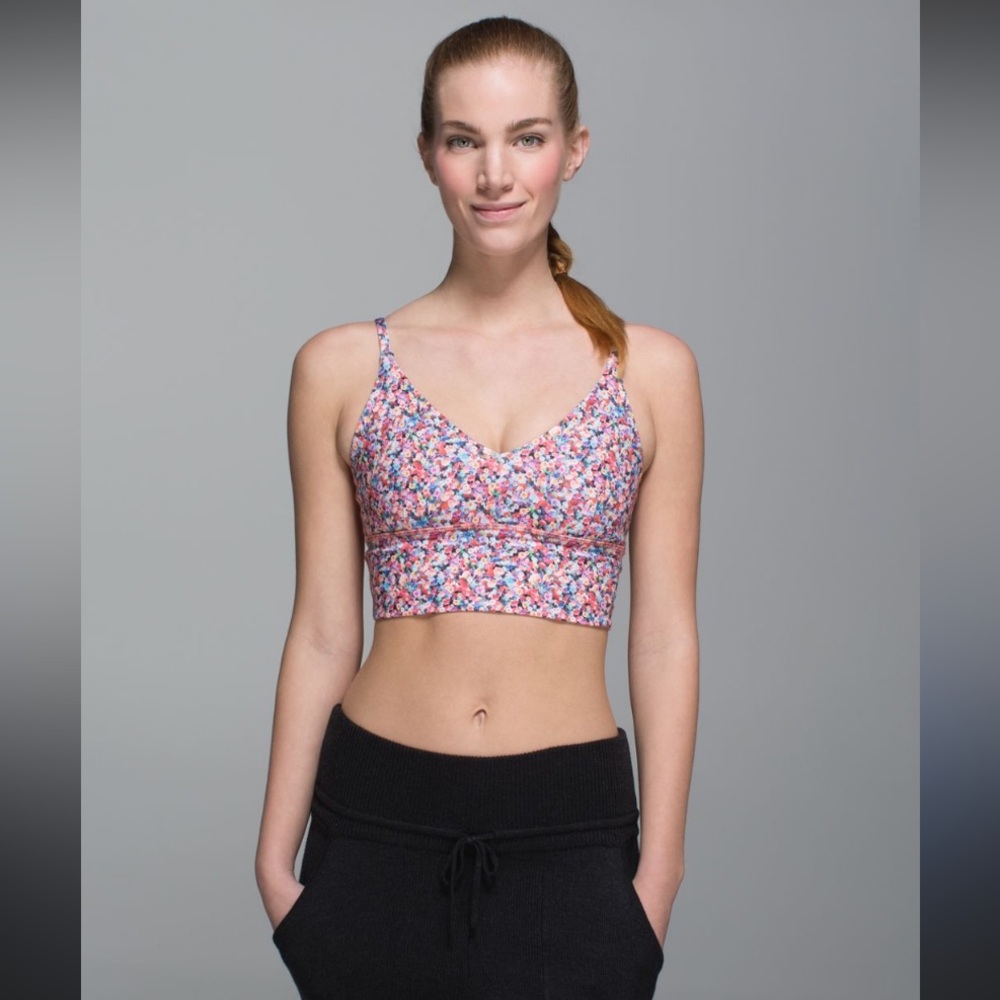 Lululemon Solo Bra Prism Petal Multi